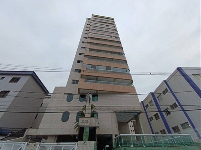 Apartamento em Campo da Aviação, Praia Grande/SP de 55m² 1 quartos para locação R$ 2.400,00/mes