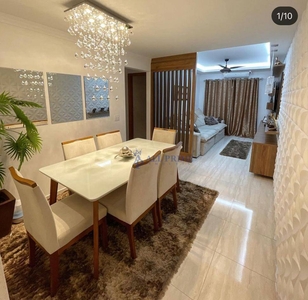 Apartamento em Canto do Forte, Praia Grande/SP de 104m² 3 quartos à venda por R$ 889.000,00