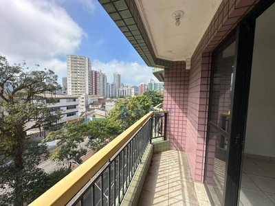 Apartamento em Canto do Forte, Praia Grande/SP de 126m² 3 quartos à venda por R$ 449.000,00