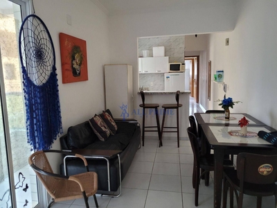 Apartamento em Canto do Forte, Praia Grande/SP de 50m² 1 quartos para locação R$ 2.100,00/mes