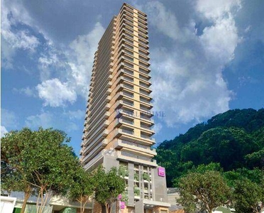 Apartamento em Canto do Forte, Praia Grande/SP de 54m² 1 quartos à venda por R$ 447.000,00