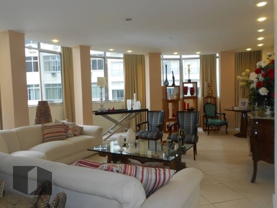 Apartamento em Copacabana, Rio de Janeiro/RJ de 201m² 4 quartos para locação R$ 9.000,00/mes