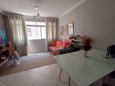 Apartamento em Embaré, Santos/SP de 96m² 2 quartos à venda por R$ 498.000,00