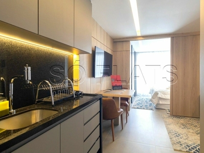 Apartamento em Itaim Bibi, São Paulo/SP de 28m² 1 quartos para locação R$ 3.620,00/mes