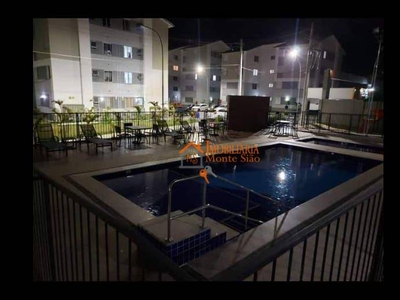 Apartamento em Jardim São Domingos, Guarulhos/SP de 43m² 2 quartos à venda por R$ 202.000,00