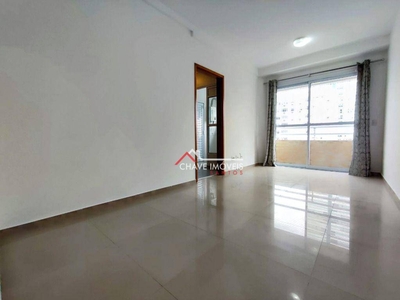 Apartamento em José Menino, Santos/SP de 59m² 2 quartos para locação R$ 4.000,00/mes