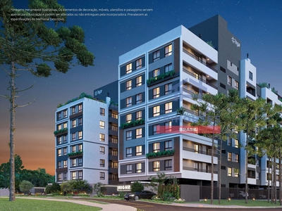 Apartamento em Novo Mundo, Curitiba/PR de 57m² 2 quartos à venda por R$ 452.900,00