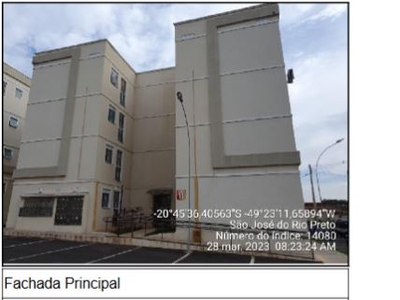 Apartamento em Rios De Spagna, Sao Jose Do Rio Preto/SP de 50m² 2 quartos à venda por R$ 85.200,00