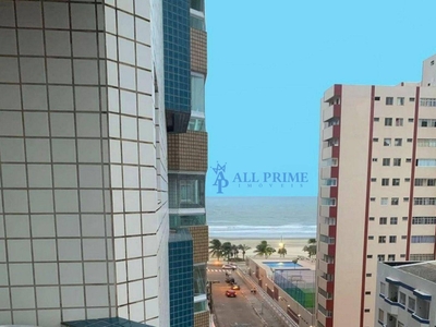 Apartamento em Vila Guilhermina, Praia Grande/SP de 108m² 3 quartos à venda por R$ 449.000,00