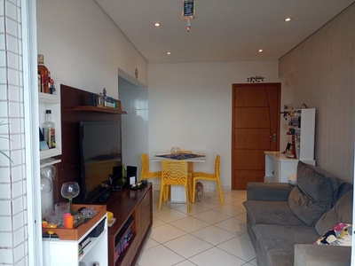 Apartamento em Vila Guilhermina, Praia Grande/SP de 59m² 2 quartos para locação R$ 2.600,00/mes
