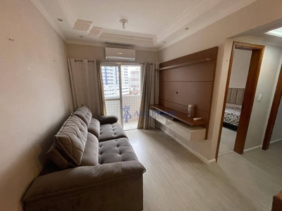 Apartamento em Vila Guilhermina, Praia Grande/SP de 65m² 2 quartos à venda por R$ 344.000,00