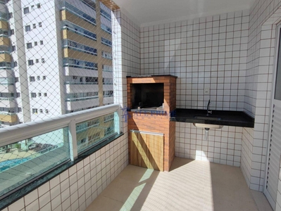 Apartamento em Vila Guilhermina, Praia Grande/SP de 93m² 2 quartos à venda por R$ 598.000,00
