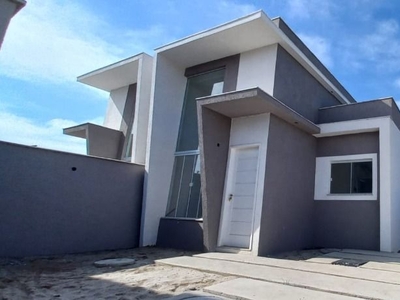 Casa em Enseada Das Gaivotas, Rio das Ostras/RJ de 72m² 3 quartos à venda por R$ 369.000,00
