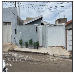 Casa em Jardim Santa Cruz, Mogi Guacu/SP de 200m² 2 quartos à venda por R$ 236.728,00