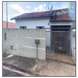 Casa em Jardim Santa Rita Ii, Regente Feijo/SP de 142m² 3 quartos à venda por R$ 83.130,00