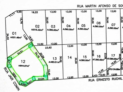 Terreno em Fraron, Pato Branco/PR de 10m² à venda por R$ 248.000,00