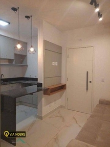 Apartamento com 1 quarto todo mobiliado para alugar, 34 m² por R$ 2.600/mês - Buritis - Be