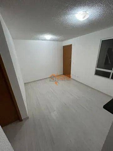 Apartamento em Água Chata, Guarulhos/SP de 42m² 2 quartos para locação R$ 1.000,00/mes