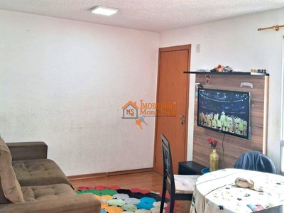 Apartamento em Água Chata, Guarulhos/SP de 44m² 2 quartos à venda por R$ 197.000,00