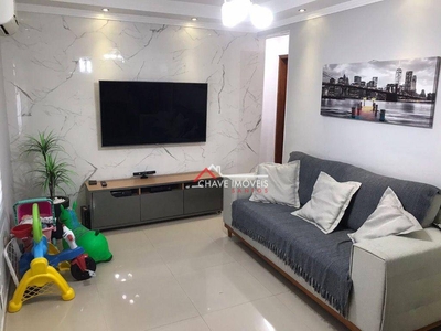 Apartamento em Aparecida, Santos/SP de 70m² 3 quartos à venda por R$ 297.000,00