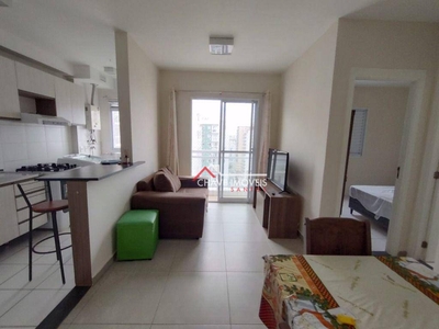 Apartamento em Boqueirão, Praia Grande/SP de 48m² 2 quartos para locação R$ 2.500,00/mes