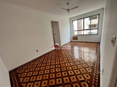 Apartamento em Boqueirão, Santos/SP de 125m² 2 quartos para locação R$ 1.750,00/mes