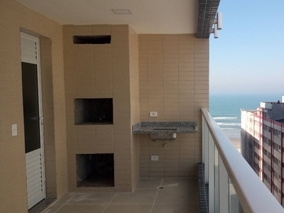 Apartamento em Campo da Aviação, Praia Grande/SP de 77m² 2 quartos à venda por R$ 488.000,00