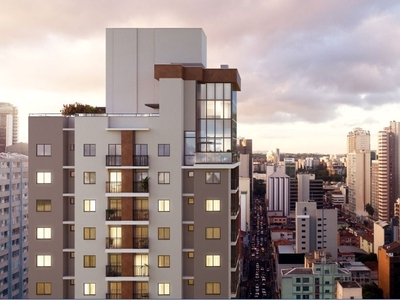 Apartamento em Centro, Curitiba/PR de 34m² 2 quartos à venda por R$ 333.408,25