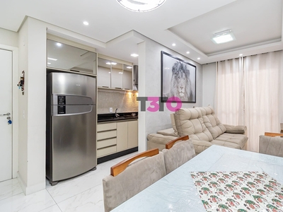 Apartamento em Cidade Jardim, São José dos Pinhais/PR de 68m² 2 quartos à venda por R$ 268.000,00
