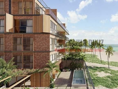 Apartamento em construção na beira mar de Camboinha (PÉ NA AREIA)