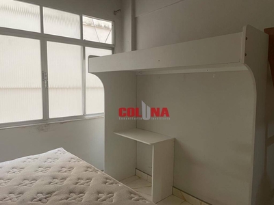 Apartamento em Icaraí, Niterói/RJ de 22m² 1 quartos para locação R$ 1.300,00/mes