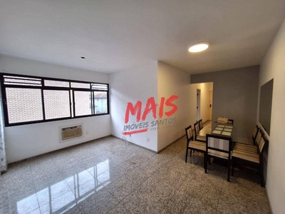 Apartamento em Macuco, Santos/SP de 79m² 2 quartos à venda por R$ 379.000,00
