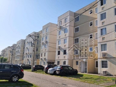 Apartamento em Nova Cidade, São Gonçalo/RJ de 42m² 2 quartos para locação R$ 900,00/mes