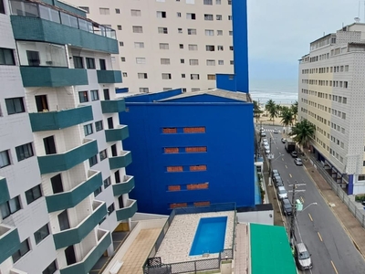 Apartamento em Vila Mirim, Praia Grande/SP de 52m² 1 quartos à venda por R$ 224.000,00