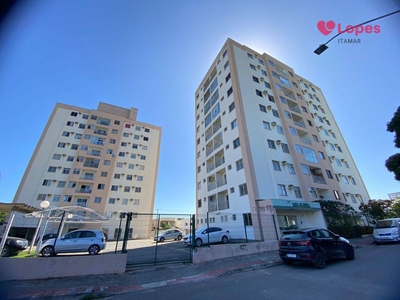 Apartamento em Praia do Morro, Guarapari/ES de 55m² 2 quartos para locação R$ 1.200,00/mes