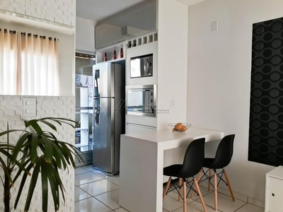 Apartamento em Residencial Jardins do Cerrado 6, Goiânia/GO de 60m² 2 quartos à venda por R$ 138.900,00