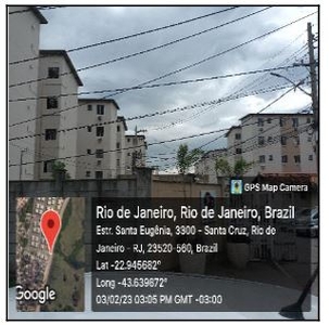 Apartamento em Santa Cruz, Rio de Janeiro/RJ de 50m² 1 quartos à venda por R$ 81.708,00
