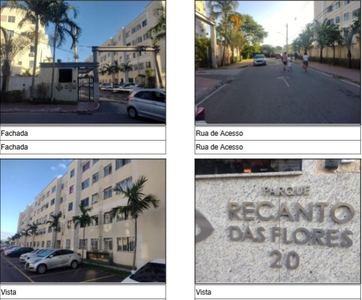 Apartamento em Santa Cruz, Rio de Janeiro/RJ de 50m² 2 quartos à venda por R$ 97.588,00