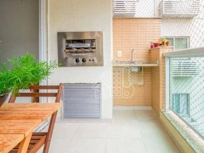 Apartamento em Santa Rosa, Niterói/RJ de 68m² 2 quartos à venda por R$ 589.000,00