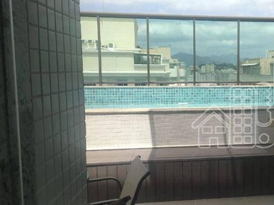 Apartamento em Santa Rosa, Niterói/RJ de 94m² 3 quartos à venda por R$ 849.000,00