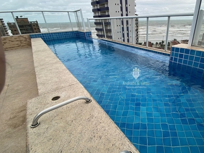 Apartamento em Vila Caiçara, Praia Grande/SP de 56m² 2 quartos à venda por R$ 329.000,00