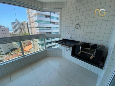 Apartamento em Vila Caiçara, Praia Grande/SP de 72m² 2 quartos à venda por R$ 479.000,00
