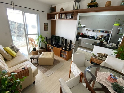 Apartamento em Vila Caiçara, Praia Grande/SP de 74m² 2 quartos à venda por R$ 489.000,00 ou para locação R$ 3.200,00/mes