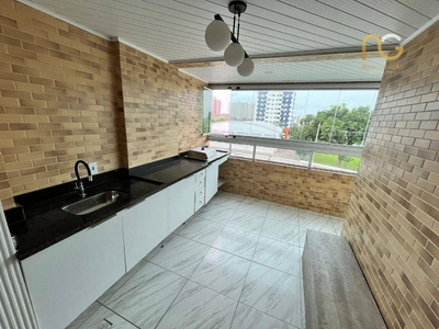 Apartamento em Vila Caiçara, Praia Grande/SP de 88m² 2 quartos à venda por R$ 398.000,00