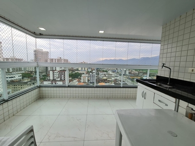Apartamento em Vila Caiçara, Praia Grande/SP de 93m² 2 quartos para locação R$ 4.200,00/mes