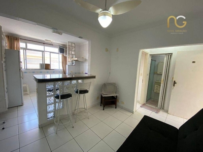 Apartamento em Vila Guilhermina, Praia Grande/SP de 38m² 1 quartos à venda por R$ 234.000,00