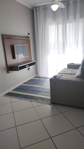 Apartamento em Vila Guilhermina, Praia Grande/SP de 65m² 2 quartos para locação R$ 2.800,00/mes