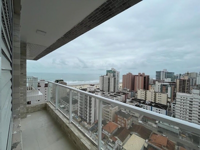 Apartamento em Vila Guilhermina, Praia Grande/SP de 76m² 2 quartos à venda por R$ 618.000,00