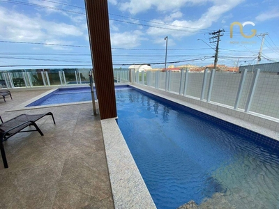 Apartamento em Vila Mirim, Praia Grande/SP de 76m² 2 quartos à venda por R$ 378.900,00