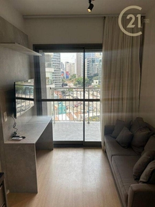 Apartamento em Vila Nova Conceição, São Paulo/SP de 26m² 1 quartos para locação R$ 3.190,00/mes
